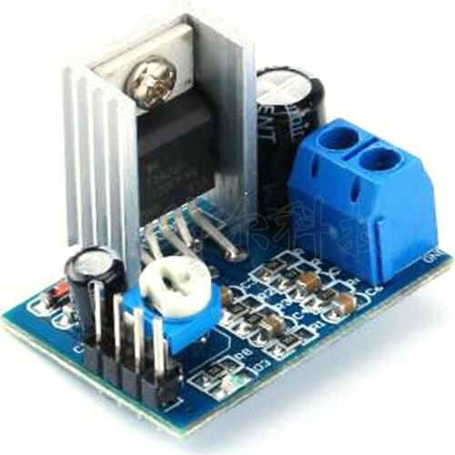 TDA2030A Audio Amplifier Module Power Amplifier Board AMP 6-12V 1*18W Boost Converter Step-up Module Car High Power Supply