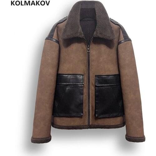 2021 winter new arrival thicken coat high quality Deerskin velvet jacket men,mens Fur integration jackets,plus-size M-5XL