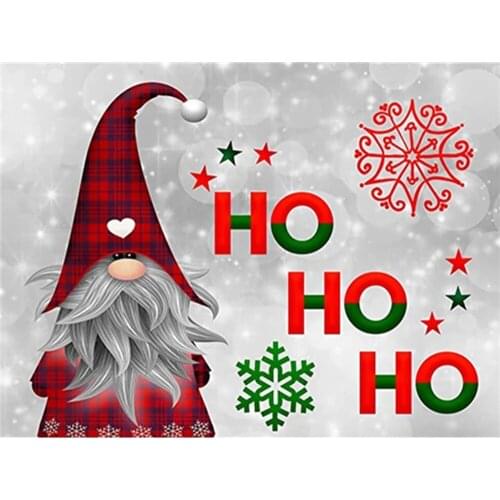 Christmas Diamond Painting Full Square Santa Claus DIY Diamond Embroidery Cartoon Handicraft Art Handmade Decoration Gift