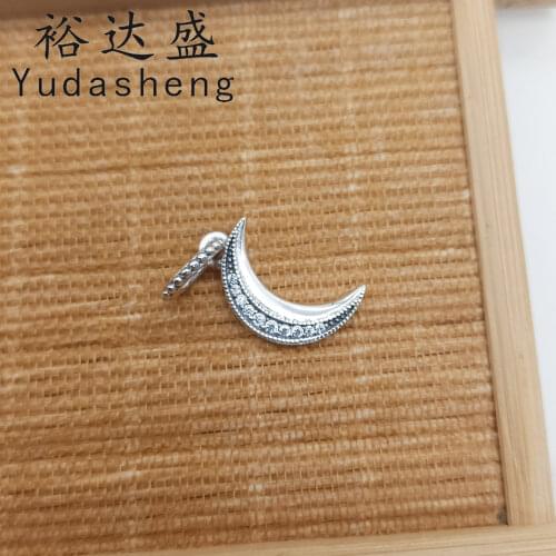 Sparkling Crescent Moon Pendant （Unlock your inner mystic radiate spirituality, wisdom and feminine power