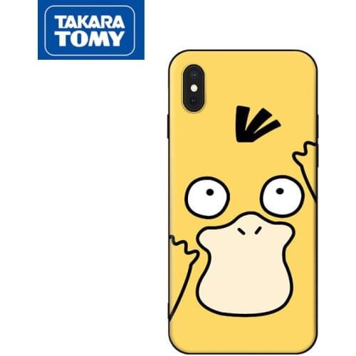 TAKARA TOMY Pokemon Pikachu Cute Phone Case for IPhone 6S/7/8P/X/XR/XS/XSMAX/11/12Pro/12min Phone Couple Case Cover