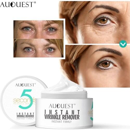 AuQuest 20g Peptide 5 Seconds Wrinkle Face Cream Moisturizing Skin Firming Anti-Aging Peptide Moisturizer Cream Face Skin Care