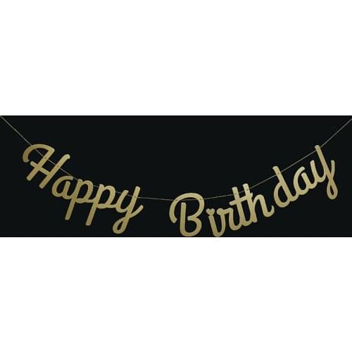 Hang Garland Party Decor Banners Bunting Party Decorations Happy Birthday Banner