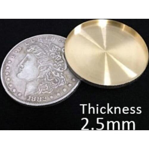 1 Pcs High Quality Expanded Shell Super Morgan Dollar Coin Copper Magic Tricks Accessories Magic Gimmick Magia Props Magician