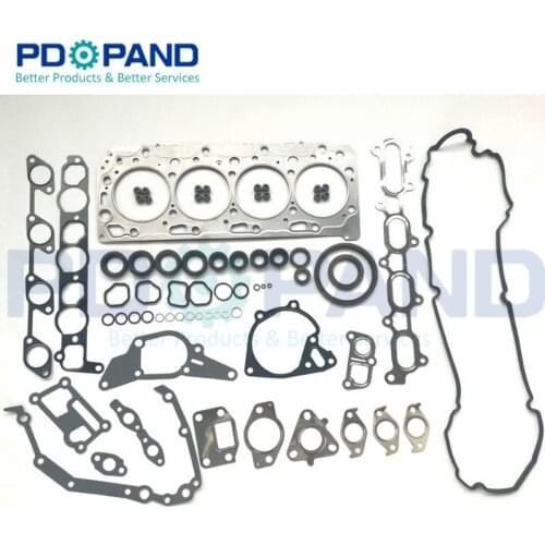 4D56T 4D56 HP 16V Engine Overhaul gasket kit 100A407 for Mitsubishi L200 (KB_T, KA_T) KB4T Triton 2.5 DI-D 2477cc