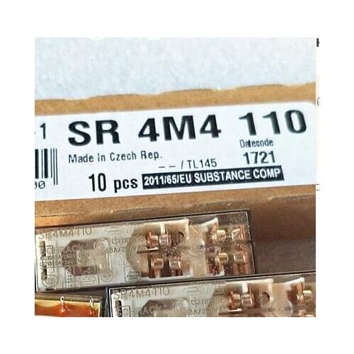 Free Shipping 2pcs/LOT SR4M4110-110vdc Brand new original. Elevator dedicated. Safety relay