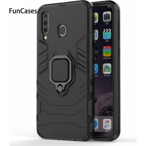 For Samsung Galaxy M30 Case, M305 Car Holder Armor Cases Hard PC & Soft Silicon Cover For Samsung Galaxy M30 With Magnet