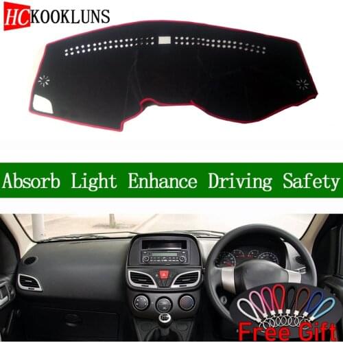 For great wall M1 2009 2010 Right Hand Drive Dashboard Cover Car Stickers Sun Shade Dash Mat Carpet Interior Accessories