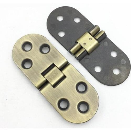 Cabinet Door Folding Hinge Zinc Alloy Gold for Folding Chairs and Table Hinges for Furniture Hardware Accessories