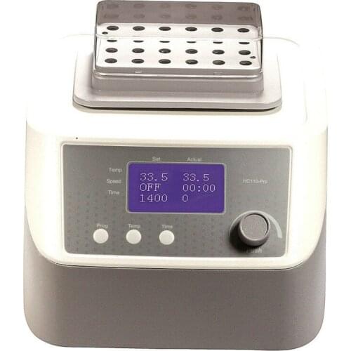 HC110-Pro Thermo Shaker Dry Bath For Specimen Inactivation LCD Constant Temperature Oscillation Metal Bath With Heating Cooling