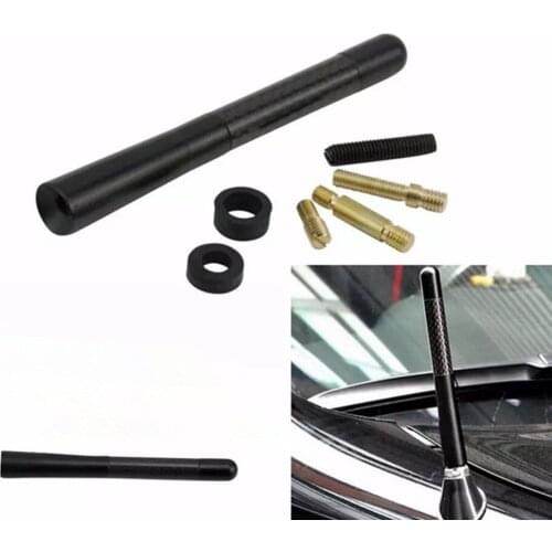 Carbon Fiber Short Radio Antenna for Smart fortwo forfour forease forjeremy forstarts fourjoy Vision EQ fortwo