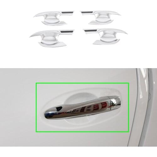 Door Handle Bowl Cover Factory Price Car Accessories ABS Exterior Trims For Nissan Navara 2017 2018 2019