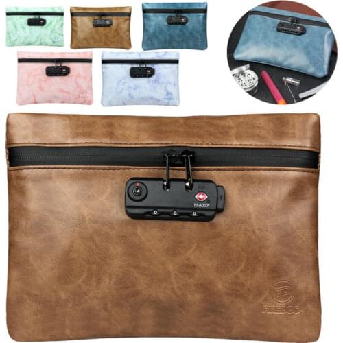 Multifunction Activated Carbon Waterproof Deont Bag Portable Storage Bags Gadget Password Safe Lock Makeup Travel Organizer