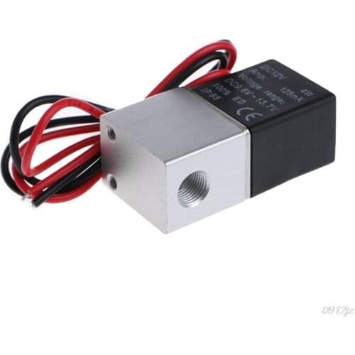Normally Closed Solenoid valve 2V025-06 12V DC 1/8" Wire High Qulity for Water Air Gas New Drop ship HOmeful