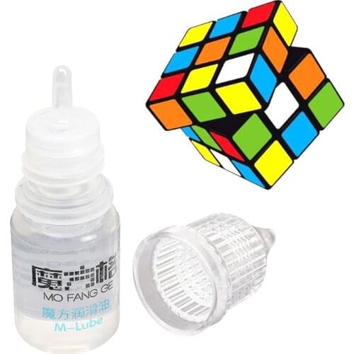 2021 New 3 ml Magic Cube Silicone Lubricant Smooth Lube Oil Easily Rotate Maintain Supply