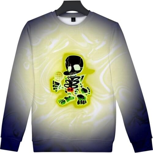 Friday Night Funkin 3D printing autumn and winter Holiday passionate style Men/Women casual Hip hop Punk Style Round