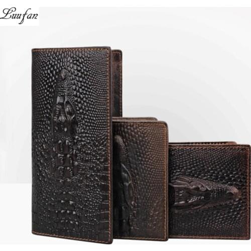 Vintage Dragon genuine Leather men Wallet cowhide long bifold snap Tiger wallet with phone coin pocket men short clutch purse