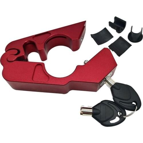 Motorcycle Grip Lock Anti-Theft Handlebar Handle Lock For Motorbike Bicycle Scooter Electric Vehicle Dropshipping