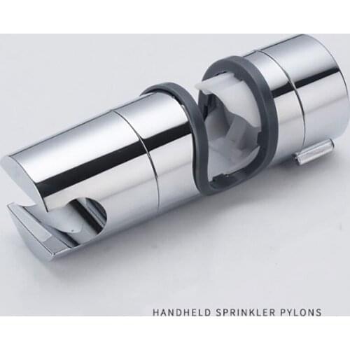 1PC ABS Adjustable 22-25mm Shower Head Holder Electroplate Shower Lifting Rack For Bathroom Shower Slide Holder Bracket Rack