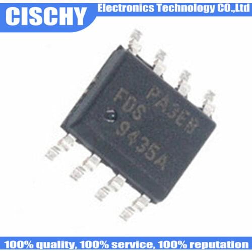 10pcs/lot FDS9435A FDS9435 9435A 9435 SI9435DY SI9435 SOP-8 In Stock