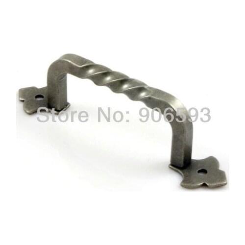 12pcs lot free shipping steel artistic handles for kitchen cupboards