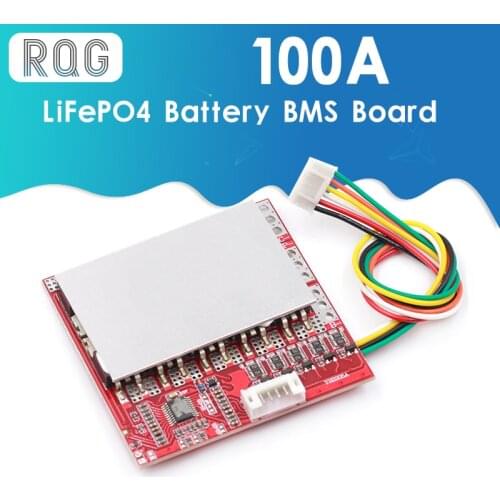 3S 4S 5S 100A BMS Board/ 3.7V Lithium battery protection board/3.2V iron phosphate/LiFePO4 battery BMS board with Balance