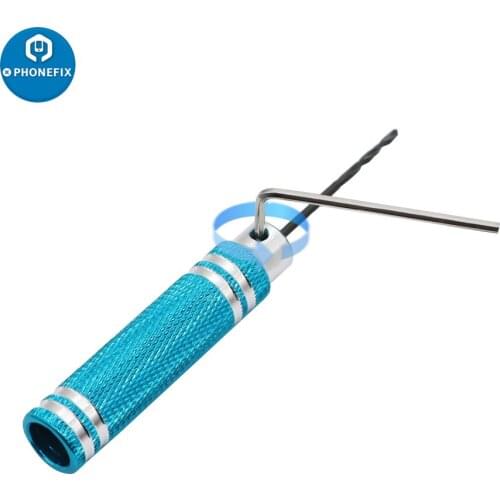 Aluminum Hand Drill Rotary Tool 1.8mm/2.0mm Hand Drill Bit Set For Tamiya Mini 4WD RC Car Models Toys Jewelry Plastic Craft DIY