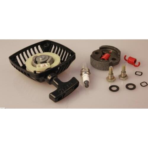 Baja pull start 8000 RPM clutch spark plug set