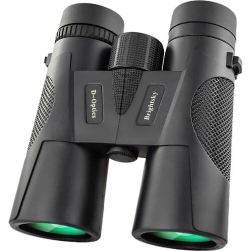 12X42 HD High Power BAK4 Prism Binocular Scope Travel Telescope for Adult Outdoor Travel Camping Hunting Magnification Telescope
