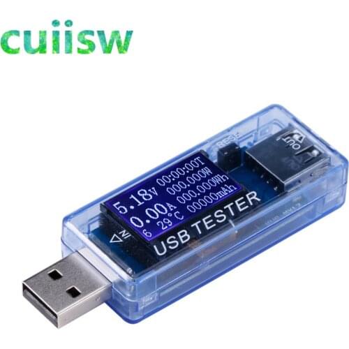 Digital Multifunction USB Tester 4-30V Mini Current Voltage Charger Capacity Detector Electical Energy Digital Display