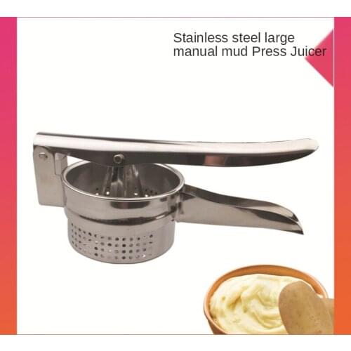 Stainless steel vegetable water dispenser manual water press stainless steel manual potato press juicer large water press