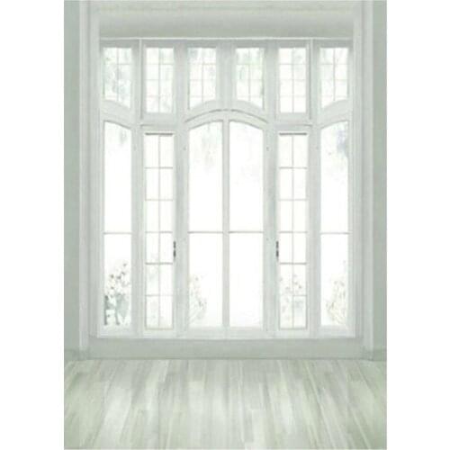 3x5FT European Window Floor White Art Photography Backdrop Studio Background