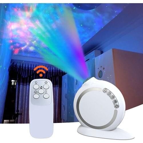 Galaxy Projector Bluetooth-compatible Laser Nebula Lamp Remote Control Bedroom LED Star Projector Lamp Rechargeable Night Light
