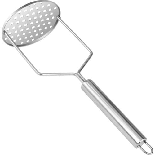 Potato Masher 304 Stainless Steel Non Stick Hand Potatos Masher Potato Ricer Cooking and Kitchen Gadget Tool for Avocado