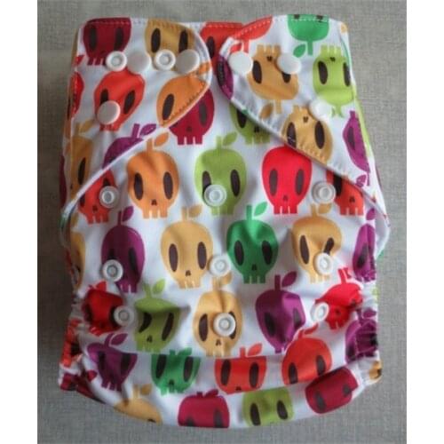 2015 Reusable Baby Nappy Cloth washable Diapers infant Soft Covers changing pants Free Size Adjustable 50 diapers+ 100 inserts