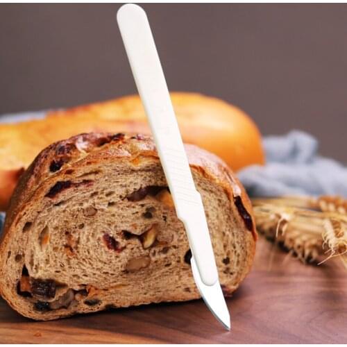 Baguette Bread Knife French Toas Cutting Tools Pastry Cutter With Carbon Steel Blade PP Shank Cutter for Slashing Scoring Dough