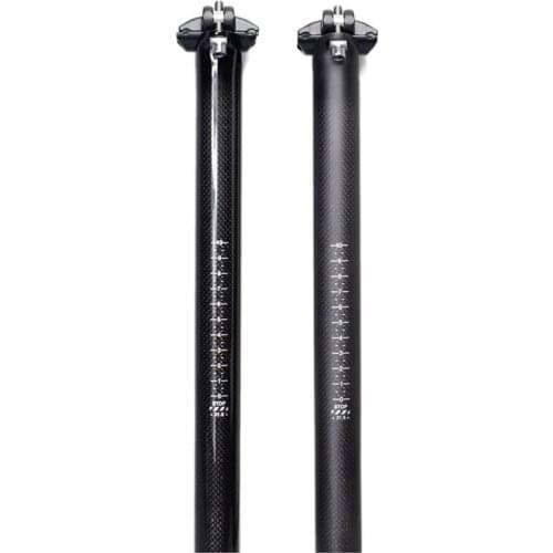 NO LOGO Full carbon fiber Mountain Bicycle Seatpost Road bike seat tube MTB Seatpost Straight Bike parts saddle tube