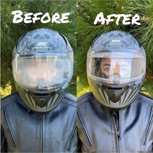 Helmet Visor Anti-Fog Anti-fog Universal Pinlock Film Transparent Durable Long Life Easily Assembled