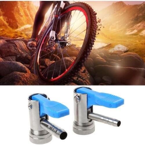 Bicycle Air Pump Head Inflator Connector Valve 6mm/8mm MTB Bike Parts Cycling Copper Accessories Adapter Conversion K1KD