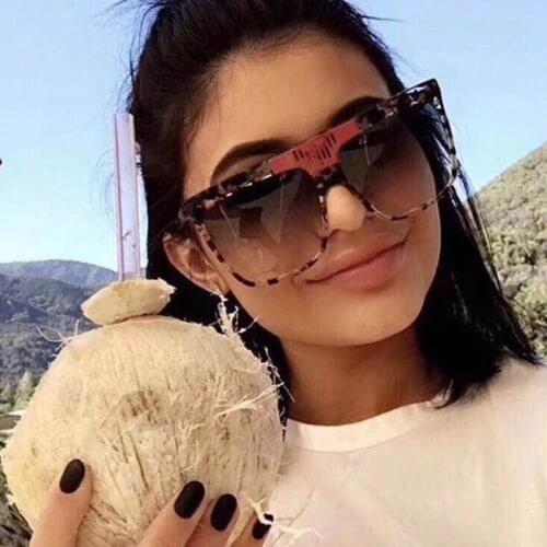 2020 New Big Frame Fashion Brand Women Sunglasses Oversize Vintage Gradient Shades Sun glasses Female oculos de sol