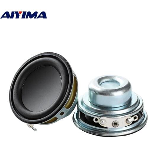 AIYIMA 2Pcs 1.5 Inch Full Range Mini Speaker 4 Ohm 5W 40MM Multimedia Loudspeaker DIY Amplifier Sound Speaker Home Theater