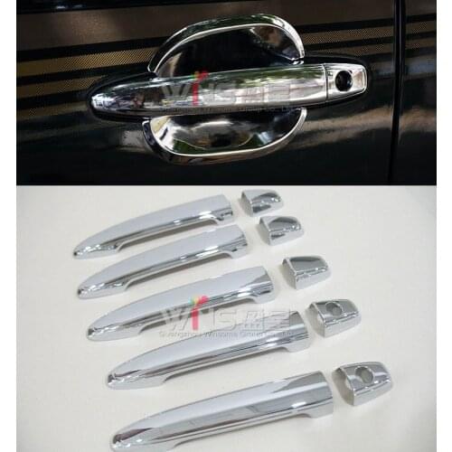 Accessory For Toyota Land Cruiser Prado 120 FJ120 2003 04 05 06 07 08 2009 Chrome 5 Door Handle Cover 10 pcs Car-styling