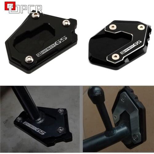 CNC Motorcycle Side Stand Enlarge Extension Kickstand For BMW R1250GS ADV ADVERTURE R 1250 GS HP VERSION 2018 2019