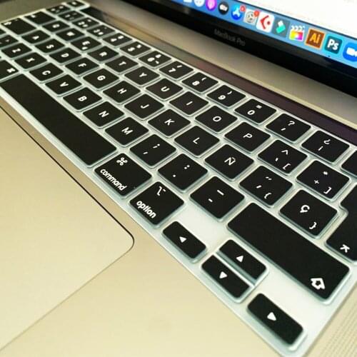 Spanish Keyboard Cover Protector With ñ For Macbook Air13 A2337A2179 For Macbook Pro13 A2338A2289 A2159 Keyboard protective film
