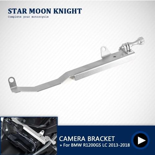 Motorcycle Holder Cam Camera Driving Recorder Bracket Front Camera Mount CamRack For BMW R1200GS LC R 1200 GS Adventure ADV