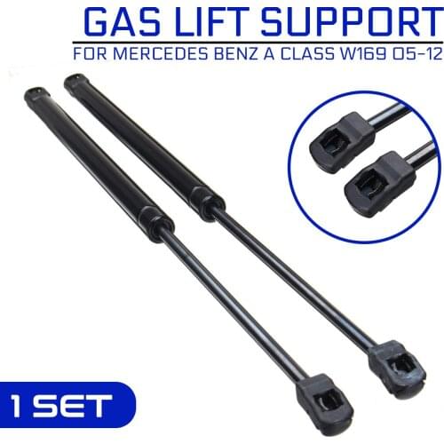 For Mercedes Benz A Class W169 2005-2012 Rear Trunk Tailgate Gas Spring Shock Lift Struts Support Rod Arm Strut Bars Bracket