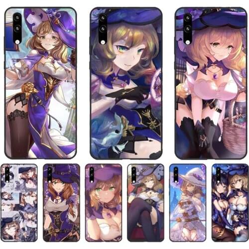 MaiYaCa Genshin Impact Lisa Phone Cases for Huawei Y5 II Y5 Y6 Y7Prime Y8 Y9 2018 2019