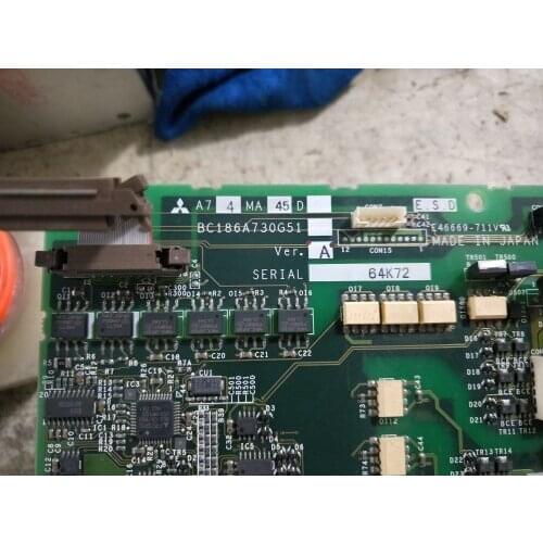 BC186A730G51/A74MA45D mother board , used in good condition . 80% appearance new , good working , free shipping