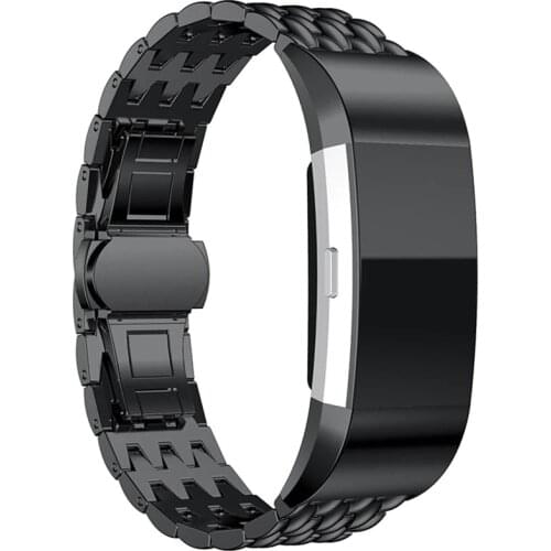 Metal Strap For fitbit charge 2 band Screwless Stainless Steel Bracelet For Fitbit Charge 2 Wristband Accessories