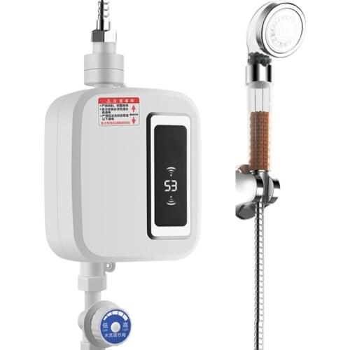 Instant Constant Temperature Water Heater Fast Heat Mini Shower Instant Heating Electric Heating Winter Household 220V